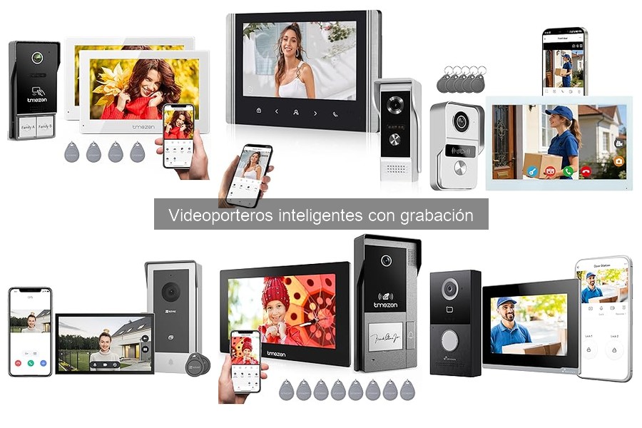 Dónde comprar videoporteros inteligentes con grabación al mejor precio