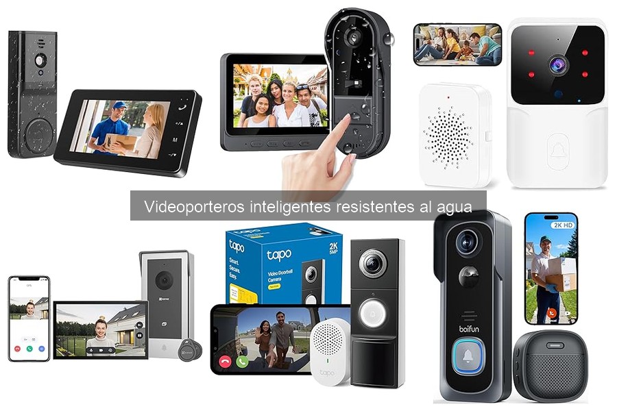 Dónde comprar videoporteros inteligentes resistentes al agua
