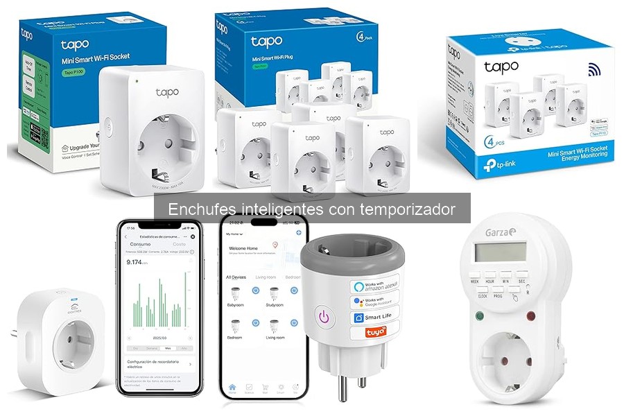 Enchufes inteligentes con temporizador: ¿Qué son y cómo funcionan?