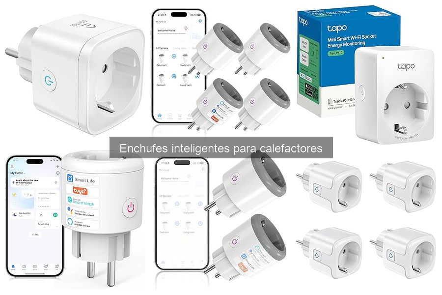 Enchufes inteligentes para calefactores: ¿Qué son y cómo funcionan?