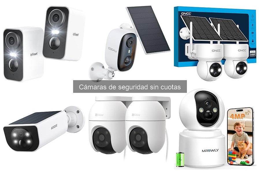 Encuentra la Mejor Cámara de Seguridad Sin Cuotas