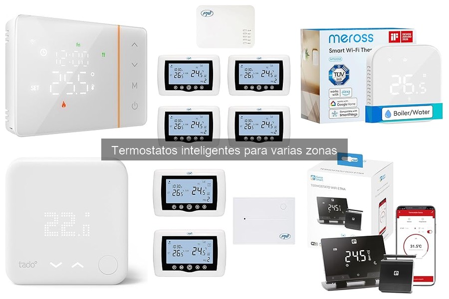 Errores comunes al configurar termostatos inteligentes para varias zonas