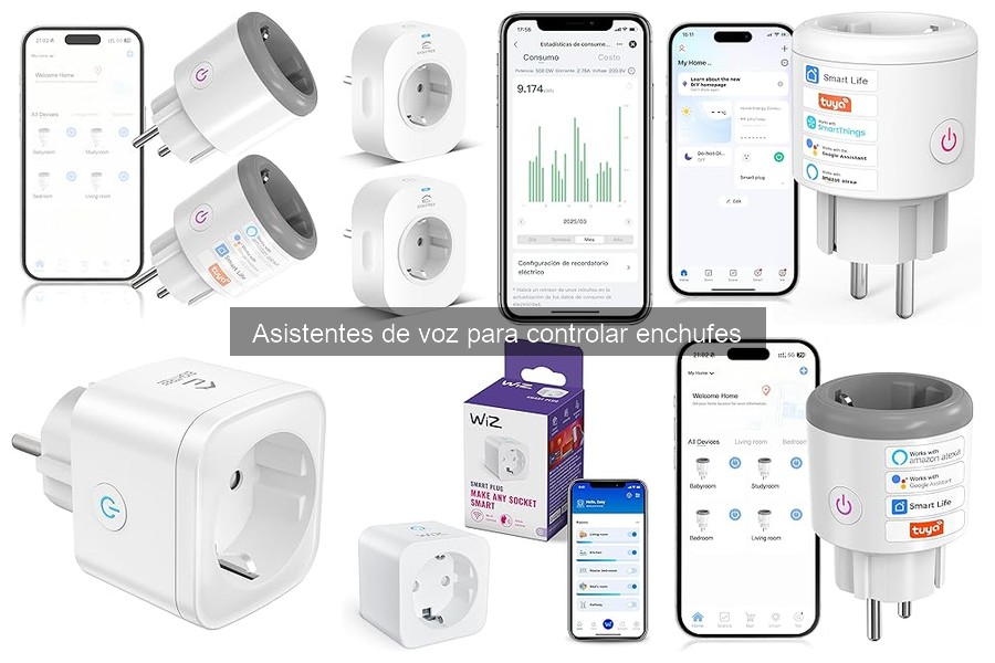 Errores comunes al usar asistentes de voz para enchufes