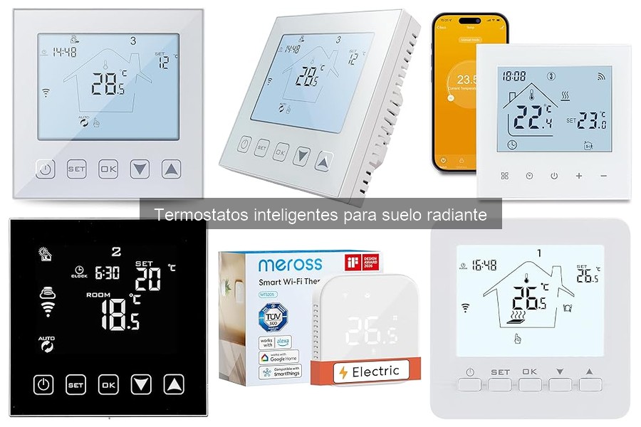 Errores comunes al usar un termostato inteligente para suelo radiante