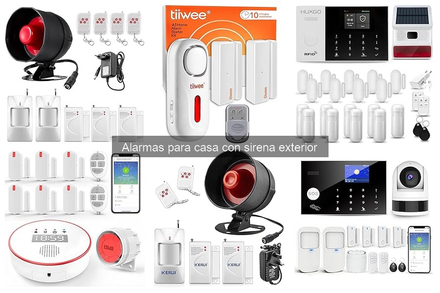 ¿Es necesaria una sirena exterior en alarmas para casa?