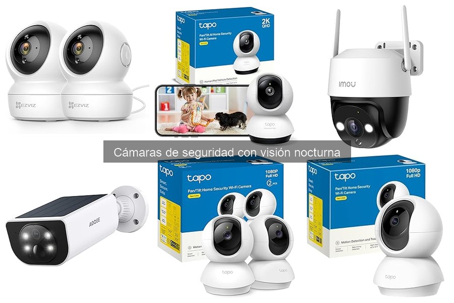 Funcionamiento de cámaras de seguridad con visión nocturna