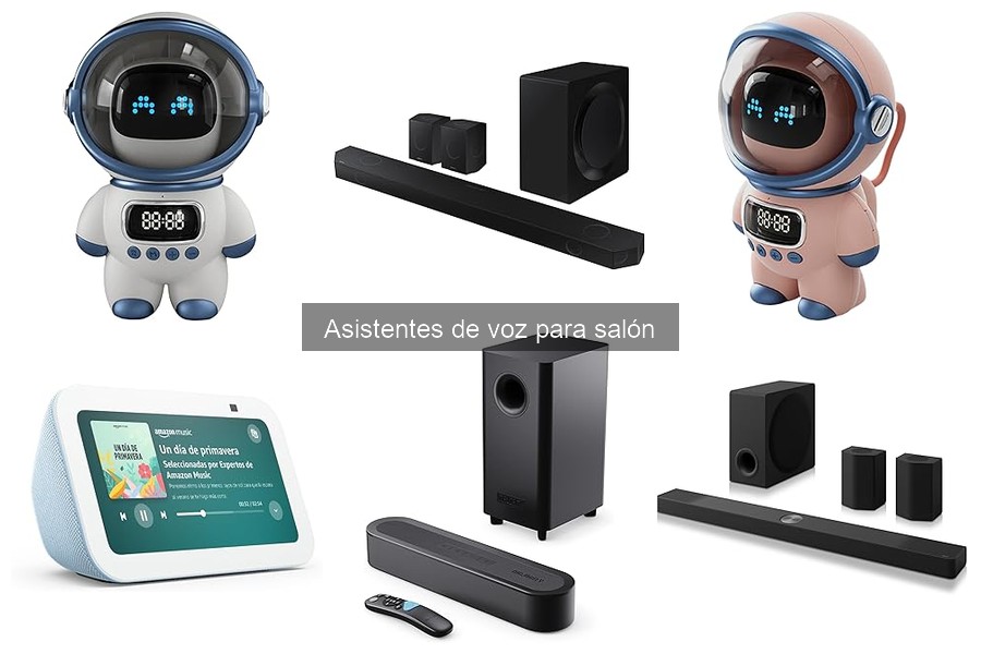 Funciones Esenciales de Asistentes de Voz para el Salón