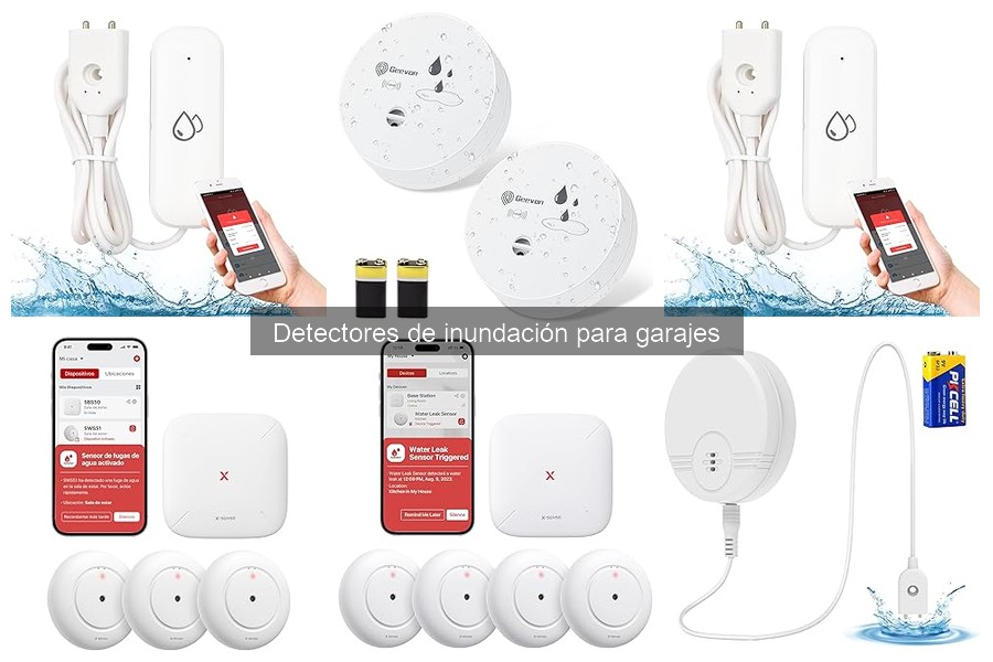 Guía de compra de detectores de inundación para garajes