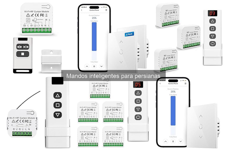 Guía de compra de mandos inteligentes para persianas
