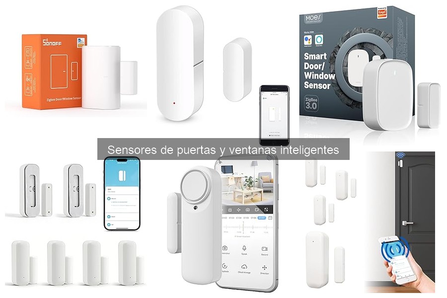 Guía de compra de sensores de puertas y ventanas inteligentes