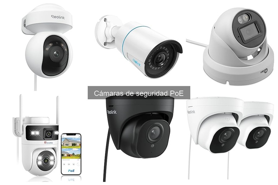 Guía de compra para cámaras de seguridad PoE