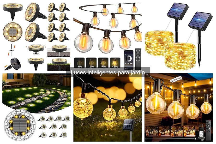 Guía de compra para luces inteligentes de jardín