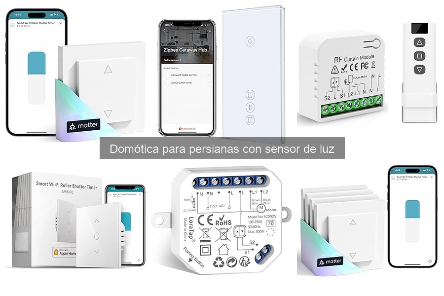 Guía de compra: Persianas con sensor de luz inteligentes