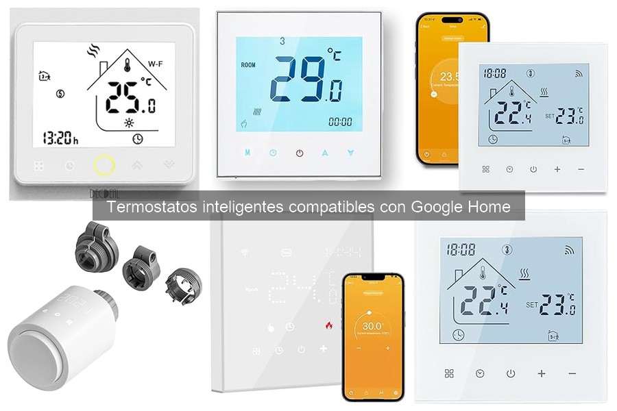 Guía de instalación de termostatos inteligentes con Google Home