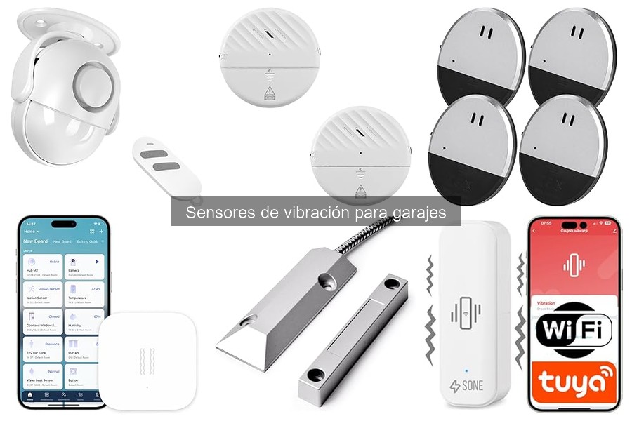 Guía para Comprar Sensores de Vibración para Garajes