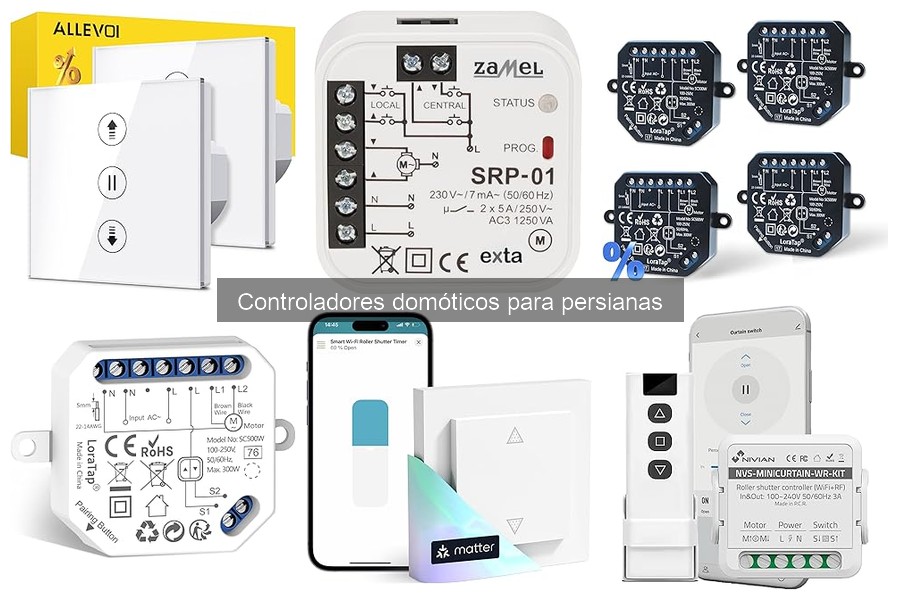 Guía para elegir el mejor controlador domótico para persianas