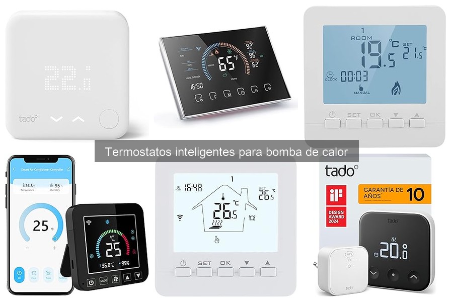 Guía para elegir el mejor termostato inteligente para bomba de calor