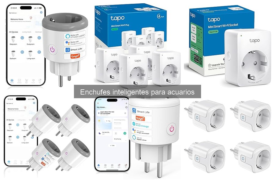 Guía para elegir enchufes inteligentes para acuarios