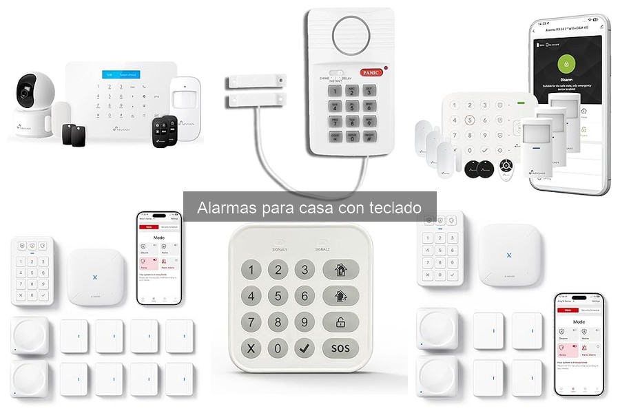 Guía para elegir la mejor alarma para casa con teclado