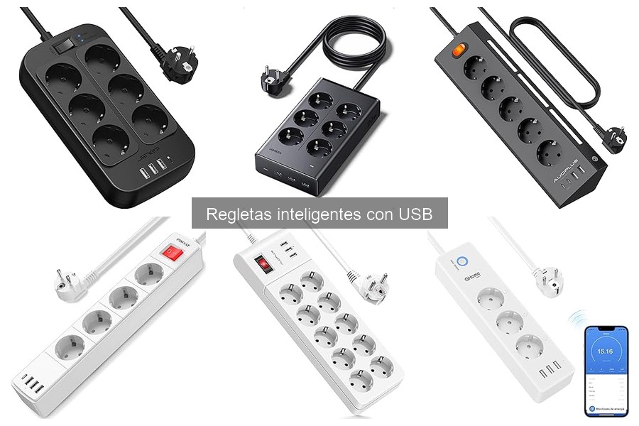Guía para elegir la mejor regleta inteligente con USB