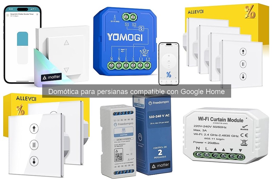Guía para elegir persianas automáticas con Google Home