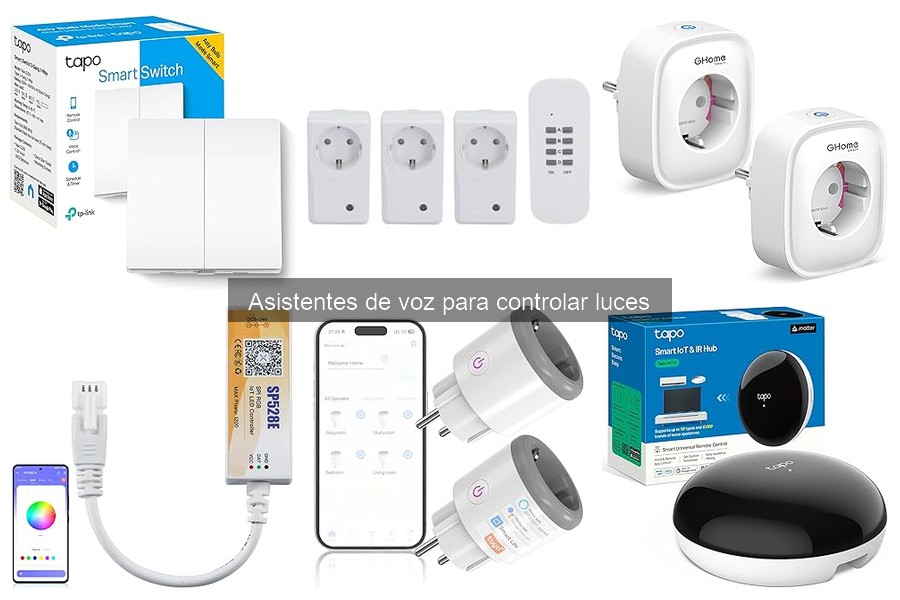 Guía para instalar asistentes de voz y controlar luces