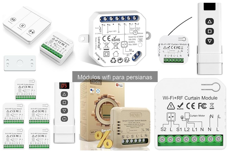 Guía para instalar módulos WiFi en persianas inteligentes