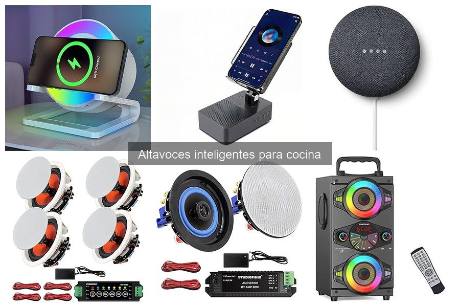 Guía para instalar un altavoz inteligente en la cocina