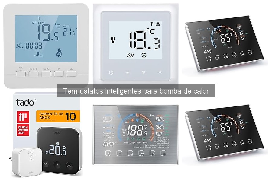 Guía para instalar un termostato inteligente para bomba de calor