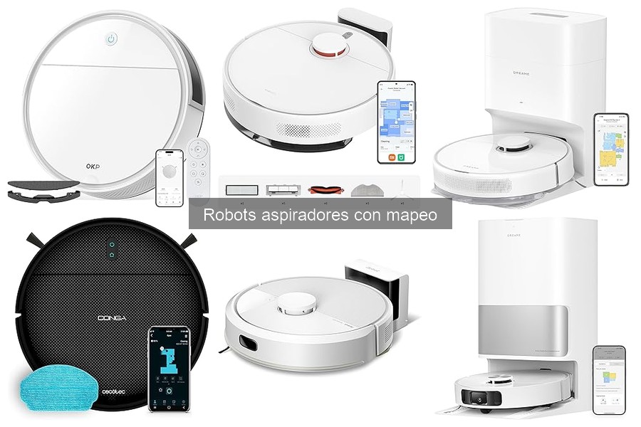 Innovaciones en robots aspiradores con mapeo 2023