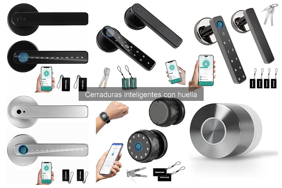 Instala fácilmente una cerradura inteligente con huella