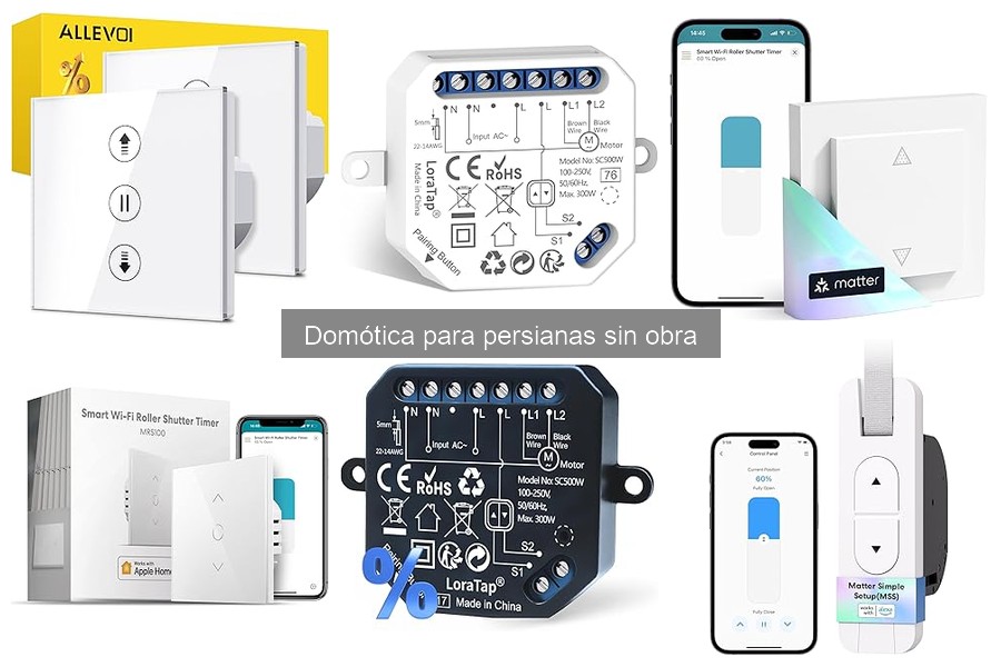 Instala persianas inteligentes sin obras fácilmente