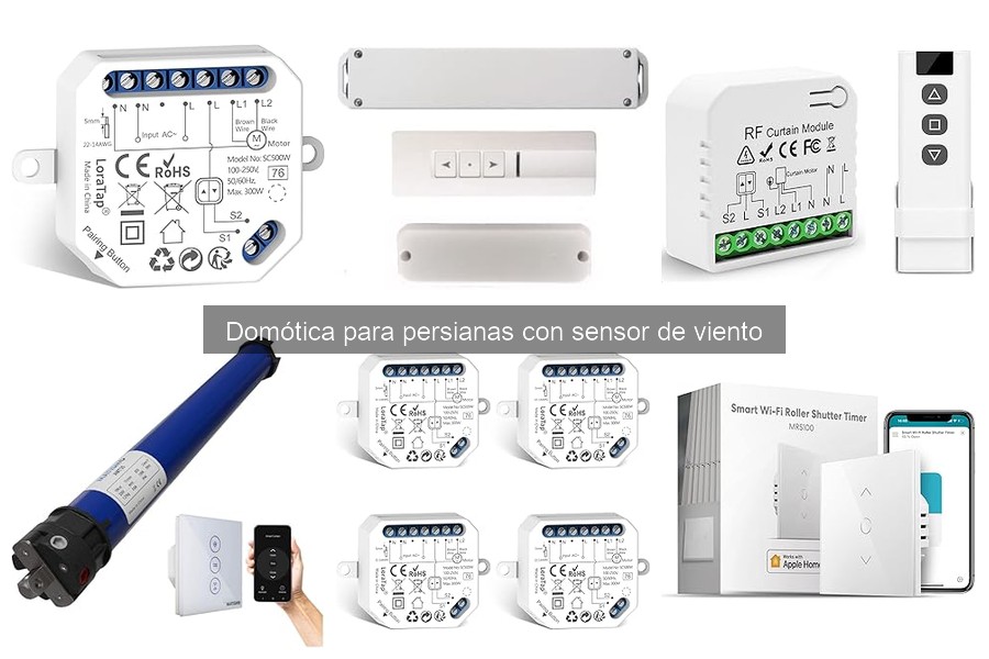 Instalación de Persianas Automáticas con Sensor de Viento