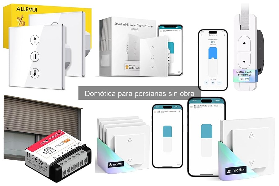 Integra persianas inteligentes con Alexa y Google Home
