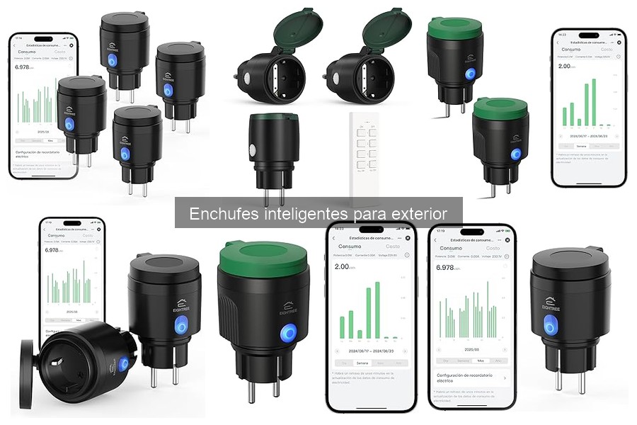 Integración de Enchufes Inteligentes para Exterior en Domótica