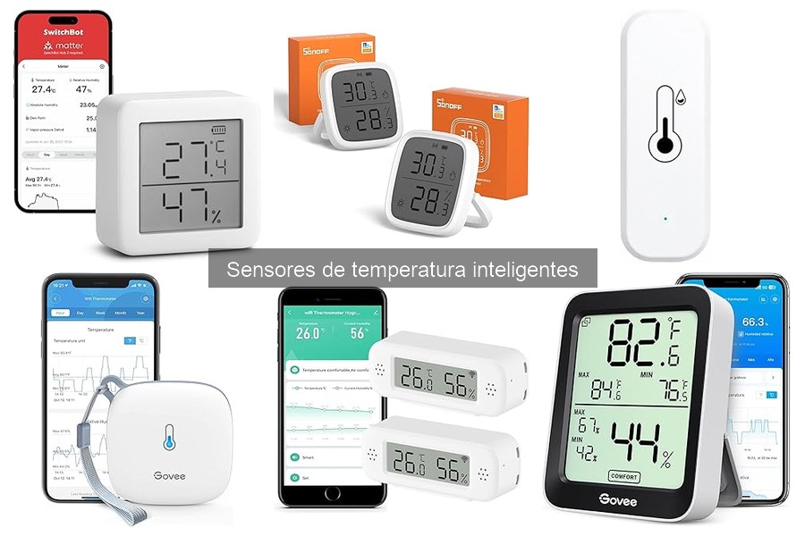 Integración de Sensores de Temperatura Inteligentes en Domótica