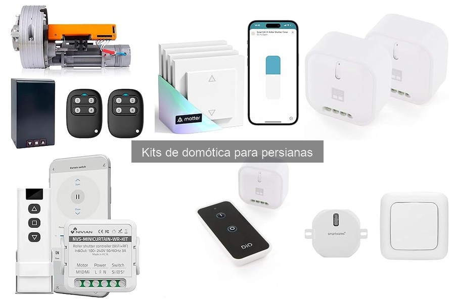 Kits de domótica para persianas económicas: opciones asequibles