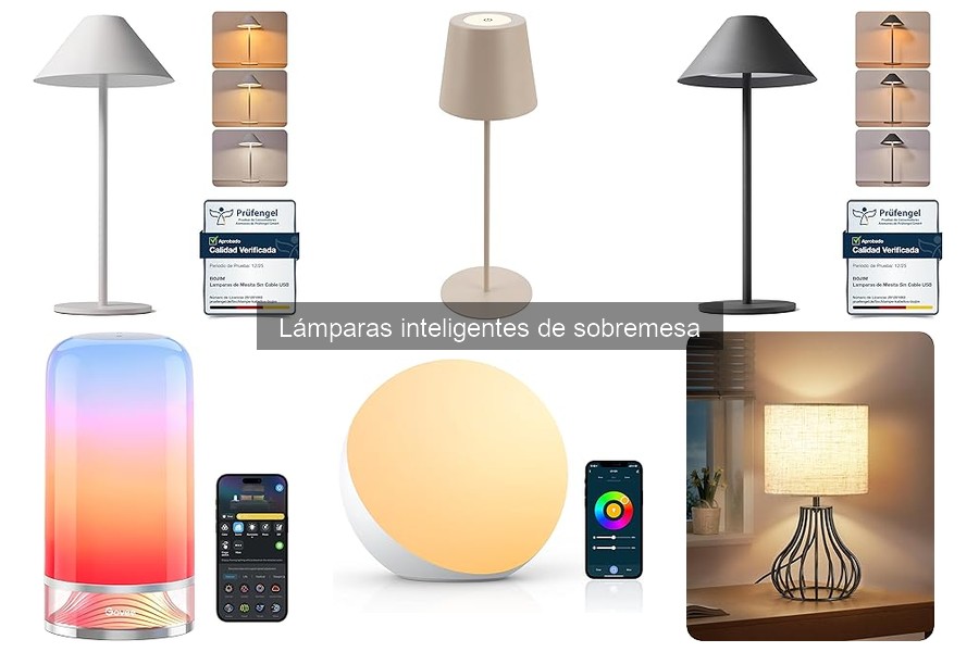 Lámparas Inteligentes de Sobremesa para Dormir Mejor
