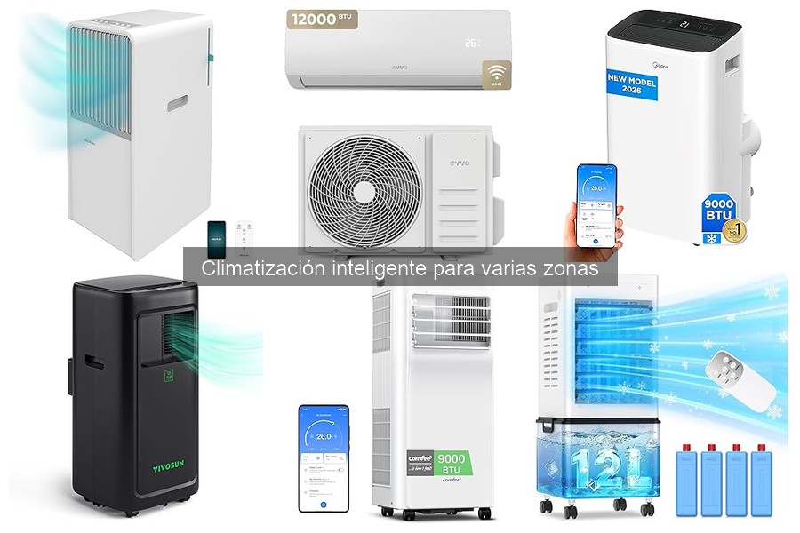 Limitaciones de la climatización inteligente para varias zonas