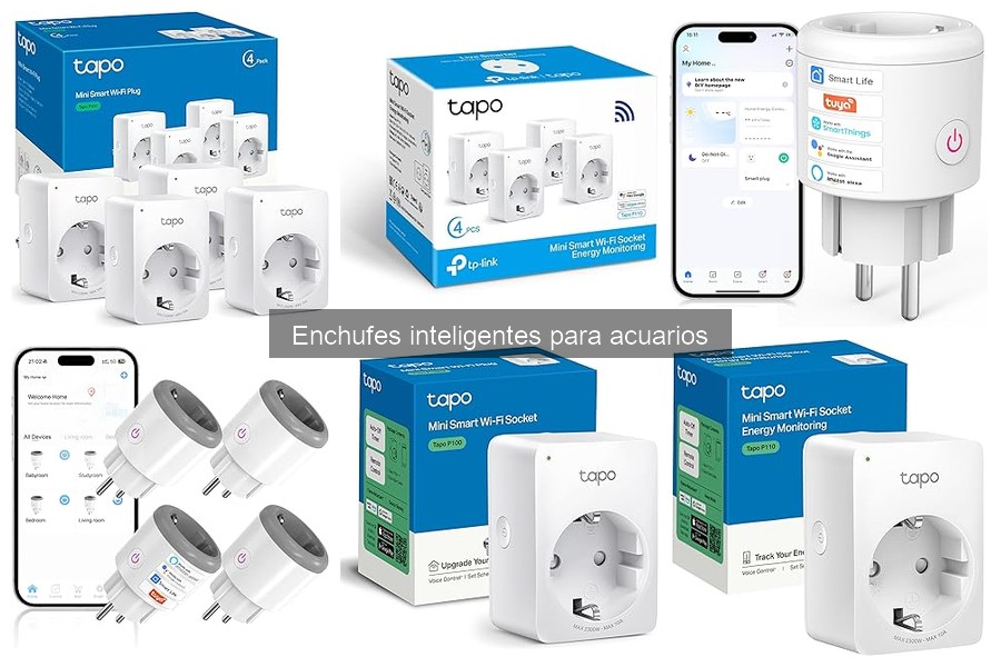 Mantenimiento de Enchufes Inteligentes para Acuarios