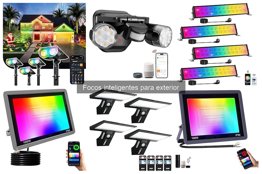 Mantenimiento de focos inteligentes de exterior: consejos útiles