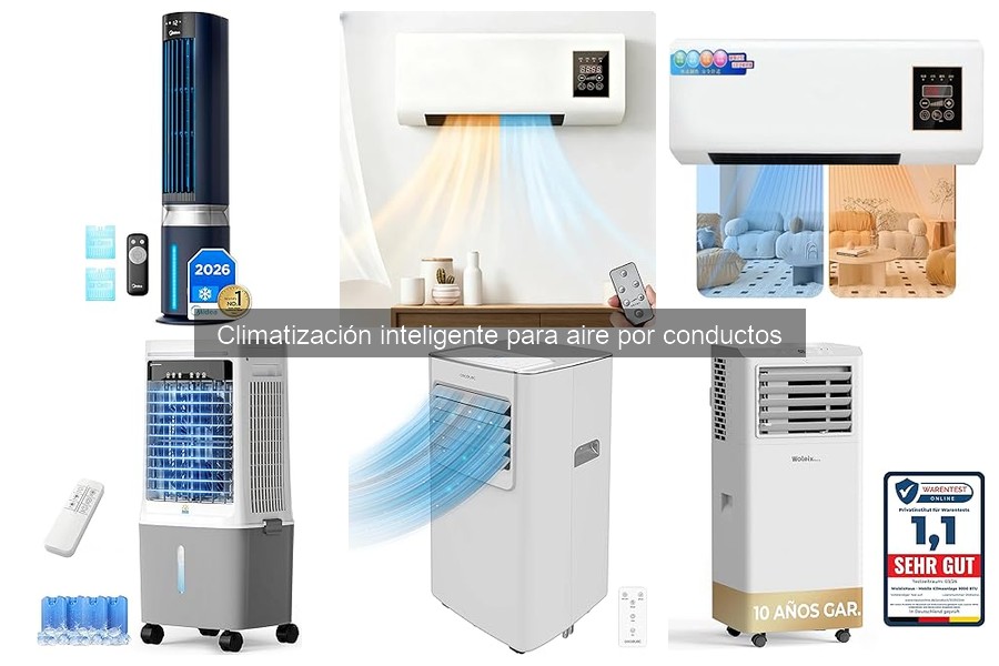 Mantenimiento de sistemas de climatización inteligente por conductos