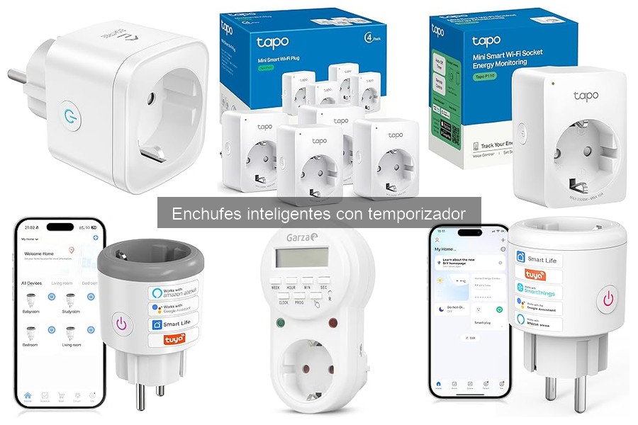 Mantenimiento y cuidado de enchufes inteligentes con temporizador
