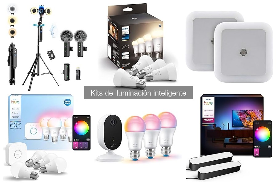 Mantenimiento y cuidado de kits de iluminación inteligente