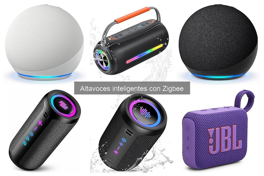 Marcas más confiables de altavoces inteligentes con Zigbee