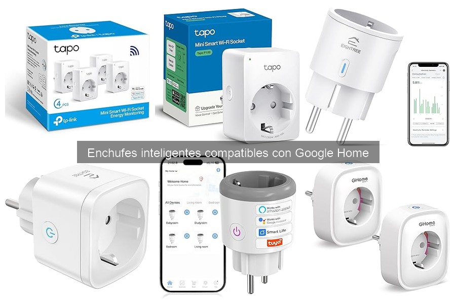 Maximiza tu experiencia con enchufes inteligentes y Google Home