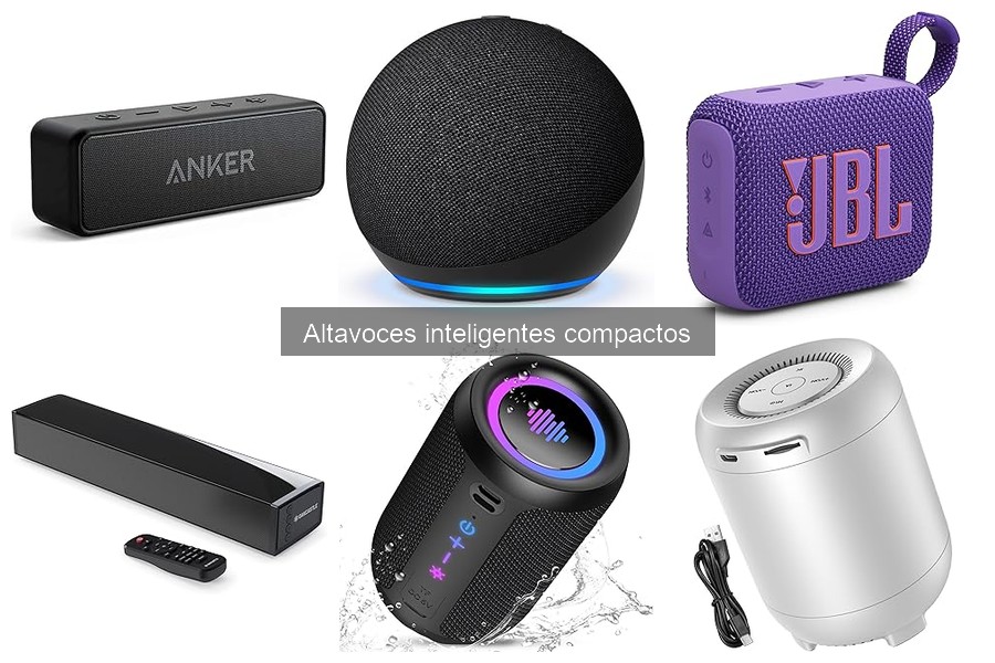 Maximiza tu rutina diaria con altavoces inteligentes compactos