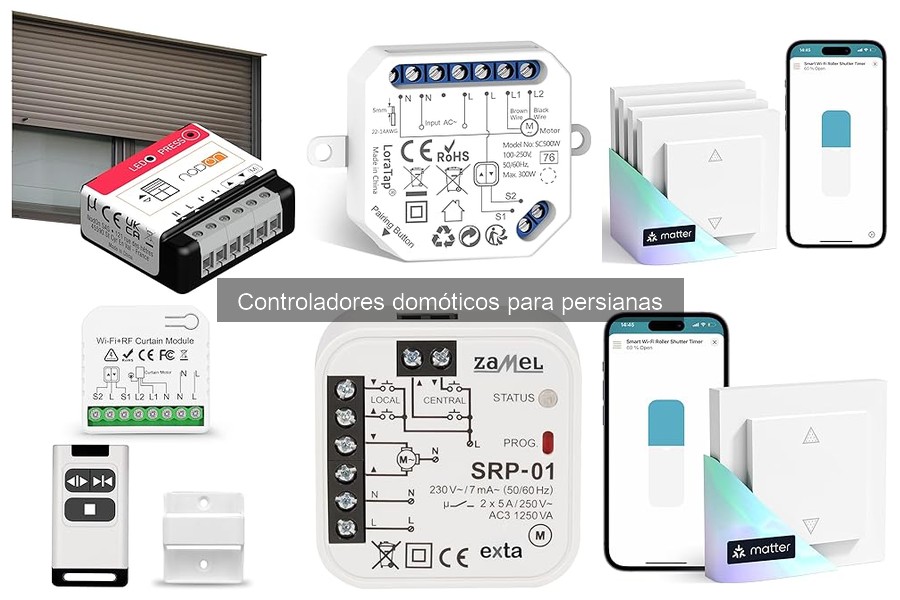 Mejor controlador domótico para persianas automatizadas