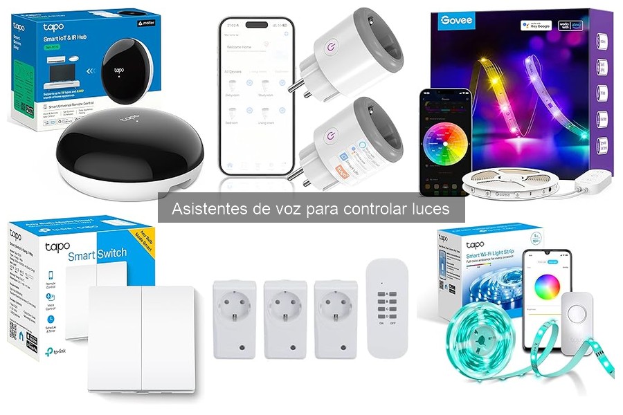 Mejora tu control de luz con asistentes de voz: configuraciones óptimas