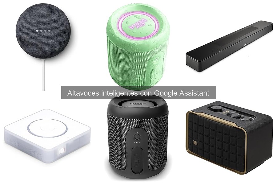 Mejora tu hogar con altavoces inteligentes y Google Assistant